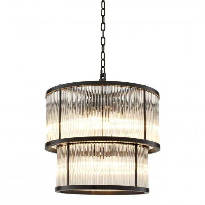 Bilde av Pasadena lysekrone bronse 