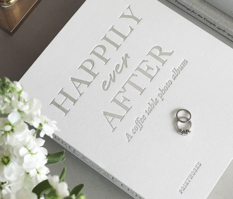 Bilde av Fotoalbum Happily ever after bryllup